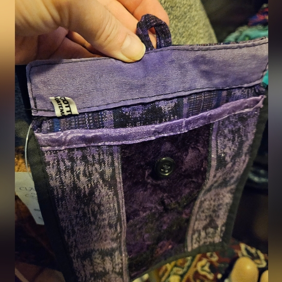 VINTAGE Handmade 100% COTTON crossbody bags(2) - Picture 4 of 8